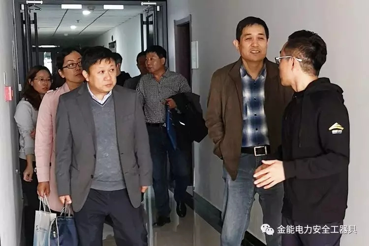 河北省科技局領(lǐng)導(dǎo)蒞臨金能電力視察指導(dǎo)工作